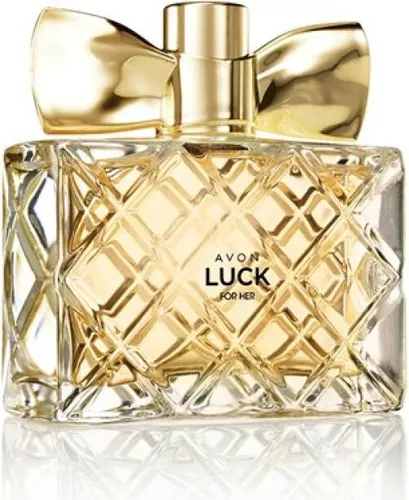 AVON Luck for Her Eau de Parfum 50 ml - Entdecken Sie den eleganten Duft von AVON Luck for Her: Fruchtige Kopfnoten, ein blumiges Herz und eine warme Basis machen dieses Parfum ideal für besondere Anlässe.
