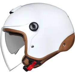 Nexx Y.10 Sunny, Jethelm - Weiß/Braun - XL