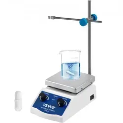 VEVOR SH-2 Magnetrührer mit Heizplatte 180W - Sonstige Angebote unserer Händler – Hochleistungs-Magnetrührer mit Heizplatte, 2000 RPM einstellbar, ideal für präzises Rühren und Erwärmen von Flüssigkeiten in Laboren oder bei Experimenten.