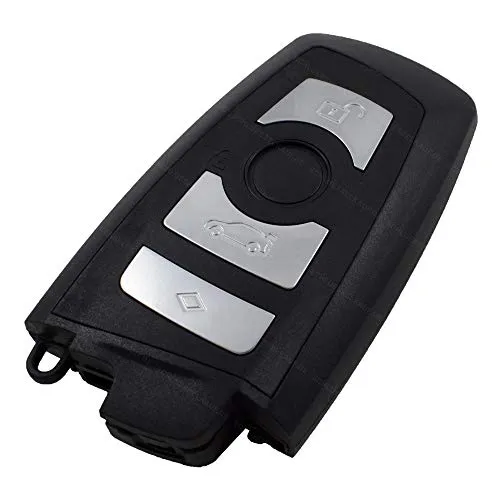 KONIKON Auto Schlüsselgehäuse Smartkey Ersatz 4 Tasten Funk Fernbedienung Autoschlüssel Schlüssel Neu passend für BMW F10 F11 F20 F25 F30 F31 F80 E84 F85