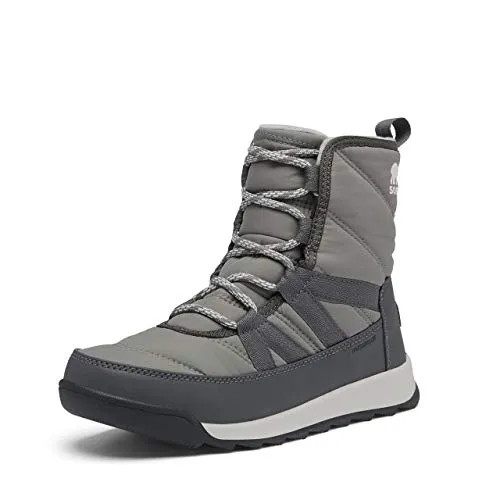 Sorel Damen Winterstiefel WHITNEY II SHORT LACE WP - Wanderschuhe mit wasserfestem Nylon-Obermaterial und warmem Innenfutter, ideal für kalte Wintertage und Outdoor-Aktivitäten.