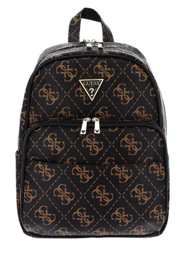 GUESS Backpack Brown Logo - Tagesrucksäcke mit stylischem GUESS Logo, geräumiges Hauptfach für all Ihre Utensilien und elegantes Design, das jeden Look vervollständigt.