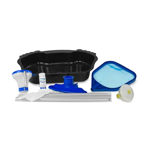 EXIT Pool Starterset - Poolzubehör für eine gesunde Wasserqualität: Mit Teststreifen, Chlorschwimmer und Pflegeset bereitest du deinen EXIT Pool schnell für erfrischenden Badespaß vor.