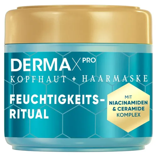 Head & Shoulders Derma X Pro Kopfhautmaske mit Kopfhautmassager 300 ml - Feuchtigkeitsspendende Kopfhautmaske mit integriertem Massager für entspannende Pflege und optimale Feuchtigkeitsversorgung der Kopfhaut.