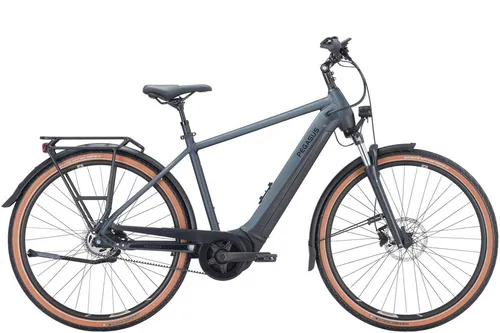 Pegasus Premio Evo 5F Belt Limited 750Wh Herren E-Bike schwarz 2024 - E-Bike mit 750Wh Akku für lange Strecken, sportliches Design und komfortable Fahrweise, ideal für Herren.