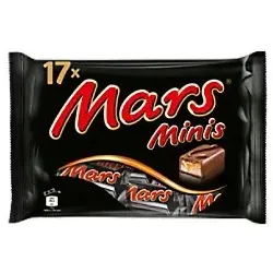 Mars Minis Schokoladenriegel 17 Stück à 18 g