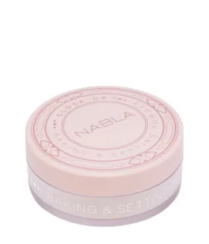 Nabla Close-Up Baking & Setting Powder Translucent 30 g - Translucenter Puder für ein makelloses Finish, ideal zum Backen und Fixieren von Make-up für langanhaltende Schönheit.