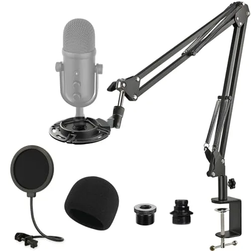 Razer Seiren V2 Pro - Professionelles USB-Mikrofon für Streamer mit dynamischem 30-mm-Mikrofon und Hochpassfilter für kristallklaren Sound ohne Störungen