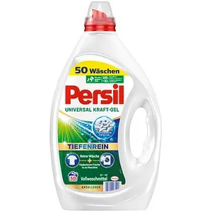 Persil UNIVERSAL KRAFT-GEL TIEFENREIN Waschmittel 2,25 l - Hochwirksames Waschmittel für strahlend saubere Wäsche, entfernt selbst hartnäckige Flecken und sorgt für langanhaltende Frische. Ideal für alle Waschmaschinen.