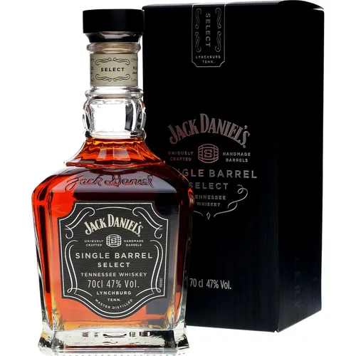 Jack Daniels Single Barrel Whisky 0,7 Liter 47 % Vol. - Exklusiver Whisky aus der Jack Daniels Single Barrel Reihe, 47% vol. für intensiven Geschmack, ideal für Whisky-Liebhaber und besondere Anlässe.
