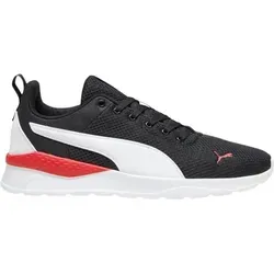 PUMA Unisex Anzarun Lite Sneaker, Black White for All Time Red, 40.5 EU - Herren-Sneaker mit SoftFoam+ Innensohle für maximalen Laufkomfort, ideal für aktive Tage und sportliche Aktivitäten.