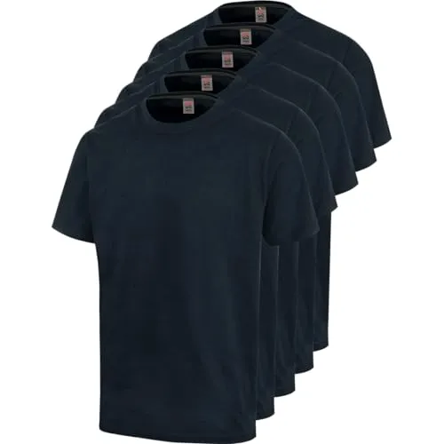 WÜRTH MODYF Arbeitsshirts für Herren im 5er Pack - Bequeme T-Shirts für Arbeit und Freizeit - T-Shirts für Herren: Klassisches Design für jede Gelegenheit, atmungsaktives Material sorgt für Komfort bei der Arbeit und in der Freizeit.