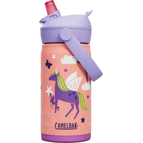 CAMELBAK Kinder-Wasserflasche 340 ml – Auslaufsicher und isoliert - Thermobehälter für Kinder, handlich und ideal für Schule und Ausflüge. Die doppelwandige Edelstahlflasche hält Getränke kühl und ist spülmaschinenfest.