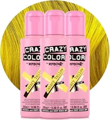 Crazy Color 49 Canary Yellow 100 ml