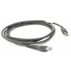 Zebra Datenkabel RJ-50 bis USB - 2.1 m für Scanner - Zubehör für Scanner - Hochwertiges 2.1 m Datenkabel für Zebra DS2208 und weitere Modelle, sorgt für stabile Verbindung und schnelle Datenübertragung.
