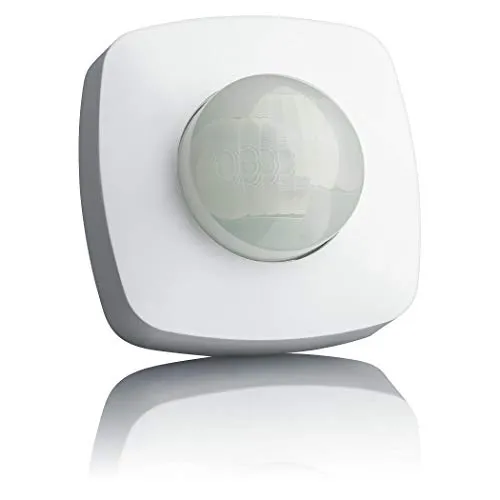 SEBSON Bewegungsmelder Aussen IP65, Aufputz Decken Montage, programmierbar, 20x4m / 360°, LED geeignet, Infrarot Sensor mit 2 Sensoren, 3- Draht