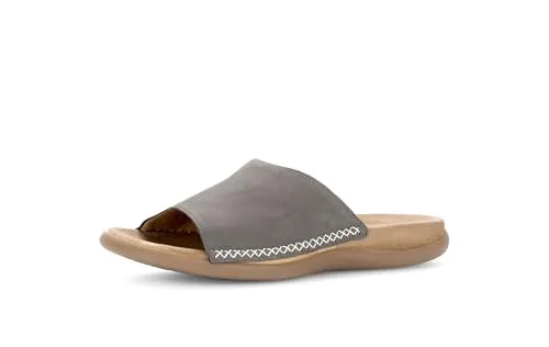 Gabor Eagle Damen Sandalen - Braun (Brown) 41 EU - Wanderschuhe aus Veloursleder mit flachem Absatz. Ideal für Sommerausflüge und bequemes Tragen dank Slip-On Design und hochwertiger Leder-Innenausstattung.