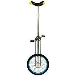 Qu-Ax Hocheinrad 150cm - Chrom - Einrad mit 20 Zoll Laufradgröße und 150 cm Rahmenhöhe, ideal für Tricks und Fahrspaß auf hohem Niveau. Perfekt für Einrad-Fans!