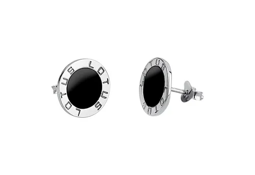 LOTUS SILVER Ohrstecker "Trendy" LP1299-4/4 – Elegante 925er Silberohrringe mit schwarzen Zirkonia - Modische Ohrstecker aus rhodiniertem 925er Silber, mit funkelnden schwarzen Zirkonia. Ideal für jeden Anlass, in stilvoller Lotus Silver Schmuckbox verpackt.
