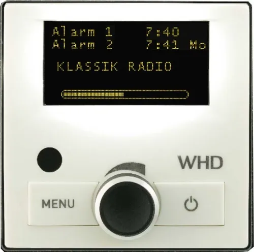 WHD DAB+ Radio UP DAB+UP-Radio sw anthrazit - DAB+ Radio mit digitaler Anzeige und 18 Speicherplätzen, ideal für klaren Empfang und vielseitige Radioprogramme.