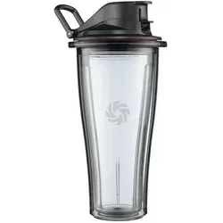 Vitamix ASCENT 0,6l Mix & Go Behälter - BPA-freier 600ml Behälter für Vitamix Mixer, ideal für Smoothies und unterwegs, leicht zu reinigen und optimal für frische Zubereitungen.