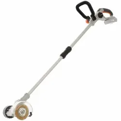 BATAVIA 7063692 Akku-Fugenbürste Trimmer MAXXPACK - Gartenbedarf – Umweltfreundliche Unkrautentfernung mit verstellbarem Bürstenkopf und Teleskopstiel für komfortables Arbeiten, ideal für jede Körpergröße.
