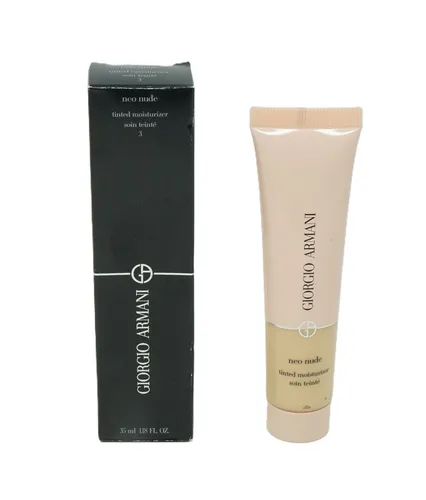 Giorgio Armani Neo Nude Getönte Feuchtigkeitscreme 3 - 35ml - Getönte Feuchtigkeitscreme in Farbton 000 für einen natürlichen Teint. Ideal für einen frischen Look und leichte Deckkraft. Perfekt für den täglichen Gebrauch.