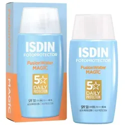 ISDIN Fotoprotector Fusion Water LSF 50 - Leichter Sonnenschutz - Sonnenschutz mit LSF 50, ideal für empfindliche Haut. Zieht schnell ein und bietet langanhaltenden Schutz vor UV-Strahlen.