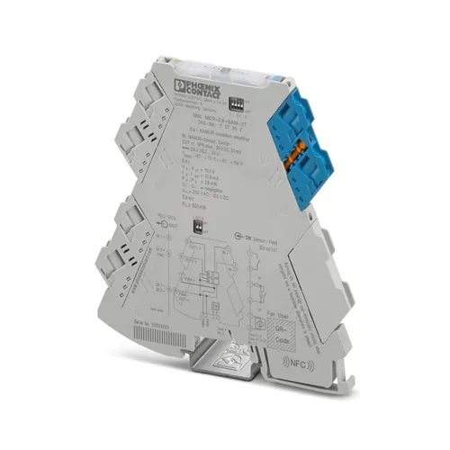 Phoenix Contact MINI MCR-EX-NAM-2T Trennschaltverstärker - Kompakter Trennschaltverstärker von Phoenix Contact mit robustem Design, ideal für den professionellen Einsatz. Hohe Betriebstemperatur von -40 bis 70 °C und zuverlässige Leistung in anspruchsvollen Umgebungen.