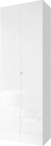 Schuhschrank OTTO HOME "SMILE" – 63 cm breit, 184 cm hoch, 7 Ebenen, weiß hochglanz - Eleganter Schuhschrank mit 7 Fächern für ca. 17 Paar Schuhe. Ideal für eine stilvolle und platzsparende Aufbewahrung. Hochwertige Verarbeitung und modernes Design – perfekt für dein Zuhause.