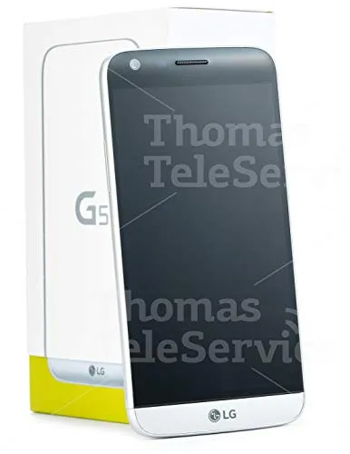 LG G5 Smartphone - Simlockfreies Handy mit 5,3 Zoll Touch-Screen und 32GB Speicher, bietet die einzigartige Möglichkeit eines austauschbaren Akkus und ein vielseitiges Kamera-System für beeindruckende Fotos.