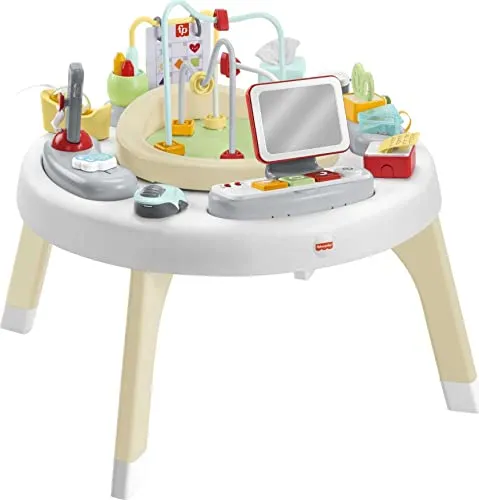 Mattel® Baby Gym HBM26 - Fisher-Price 2-in-1 Activity Center - Spielbögen für Kinder ab 9 Monaten, vielseitig einsetzbar als Spiel- und Activity Center für die Entwicklung von Motorik und Sinneswahrnehmung.