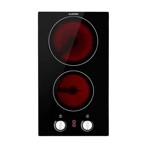 Klarstein Glaskeramik Kochfeld 3000 W - Kochfelder: Modernes Einbau-Kochfeld mit 3000 Watt, ideal für sicheres Kochen dank Kindersicherung und Überhitzungsschutz.