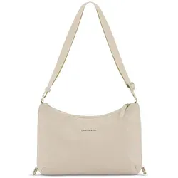 Kapten & Son Skara Small Umhängetasche in Sandstone - Umhängetasche aus wasserfestem Recyclingmaterial mit geräumigem Hauptfach, ideal für DIN A5 und ausgestattet mit Anti-Diebstahlfach für maximale Sicherheit.