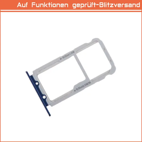 Für Honor View 10 Sim Karten  Tray Halter Sim Tray Blau
