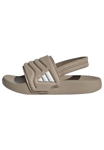 adidas Unisex Baby Adilette Estrap 2.0 Sandalen - Bequeme Baby-Sandalen mit Riemen für einfaches Hineinschlüpfen. Synthetik-Obermaterial und Textilfutter sorgen für angenehmen Tragekomfort.