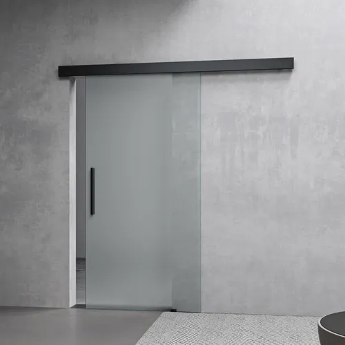 Mai & Mai Glasschiebetür Vollsatiniert 8mm ESG mit Softclose - Schiebetür mit 77.5 cm Breite und 205 cm Höhe, ideal für moderne Wohnräume. Vollsatiniert und mit Softclose für sanftes Schließen.