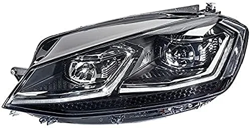 HELLA 1ZX 013 924-251 LED Scheinwerfer für VW Golf VII - Autoscheinwerfer-Komplettset mit modernster LED-Technologie, inklusive Tagfahrlicht und Kurvenlicht für optimale Sicht und Sicherheit im Straßenverkehr.