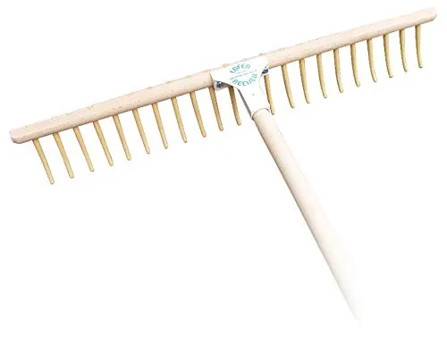 GARDEN TOOL BROTHERS Lofer Heurechen 73 cm breit, mit 20 gebogenen Nylon Zinken