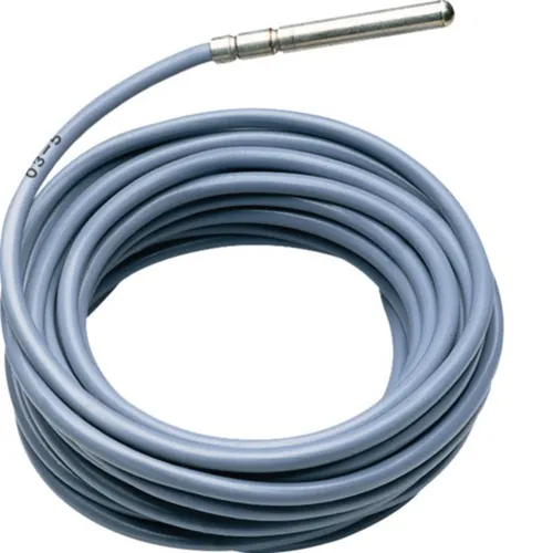 Hager EK083 Temperaturfühler, 4m - Temperaturfühler für präzise Temperaturmessung, kompatibel mit Thermostaten TE001, EK186 und EK187, ideal für effiziente Heizungssteuerung.