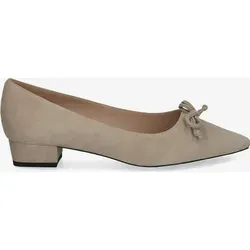 Peter Kaiser 72241 343 Slipper & Mokassin für Damen in Taupe, Größe 37 - Hochwertiger Slipper aus feinem Leder für ein angenehmes Tragegefühl. Die bequeme F 1/2 Weite sorgt für entspanntes Gehen. Ideal für jeden Anlass – entdecken Sie Stil und Komfort mit PETER KAISER.