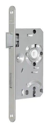 BKS Zimmertür-Einsteckschloss, BB, 55/72/8,18 rund falz, 0215, ohne Wechsel DL, nickelsilber lackiert - 02150180