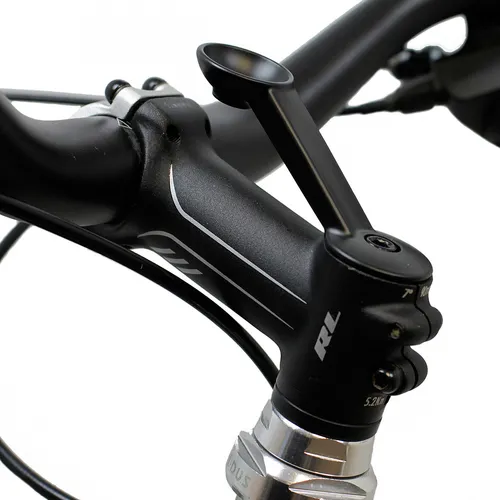 NC-17 Smartphone Halterung für Fahrrad & Motorrad - 360° drehbar - Motorrad-Halterung für Smartphones (4.5 - 6.8 Zoll) mit 360° Drehfunktion für optimalen Betrachtungswinkel und einfache Montage am A-Headset. Stabil, leicht und witterungsbeständig.