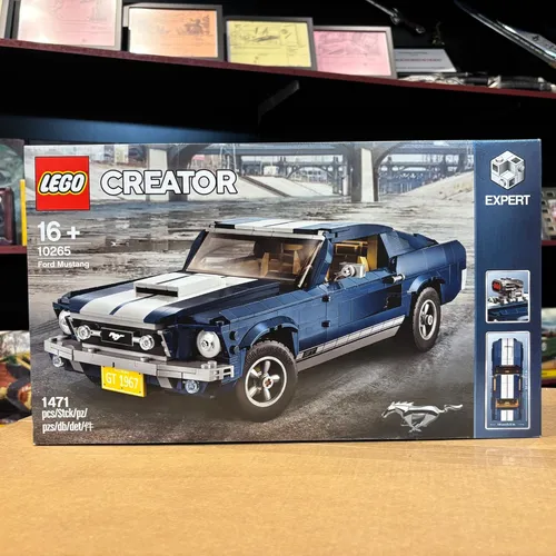 LEGO® Creator Expert 10265 - Ford Mustang GT - Bausatz für echte Autofans - LEGO (R) Komplette Sets & Packs, detailgetreues Modell des ikonischen Ford Mustang GT, ideal für Sammler und Fans ab 18 Jahren.