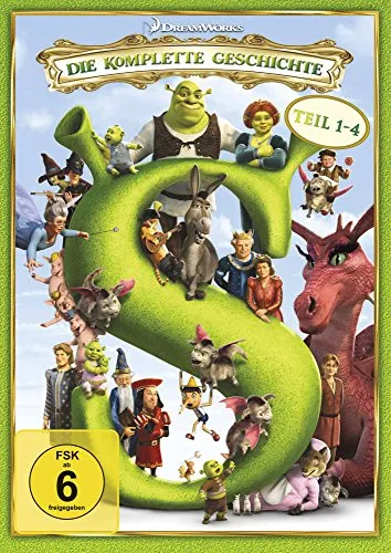 Shrek 1-4 - Die komplette Geschichte [4 DVDs]