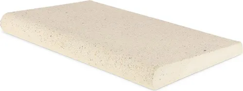 Pool Beckenrandstein Set rund Ø 600 cm Welle Sand - Poolzubehör mit rutschhemmender, frostfester Oberfläche für sichere und stilvolle Badelandschaften. Ideal für Rundpools mit Ø 6,00 m und durchgefärbtem Beton in sand.