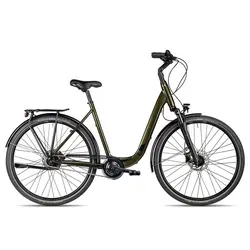 2R Manufaktur Cityrad TRS Plus Wave – 8 Gang Shimano Nexus, Rücktritt, hydraulische Scheibenbremse, forrest green, 60 cm - Elegantes Cityrad mit 8-Gang-Nabenschaltung und hydraulischen Scheibenbremsen. Ideal für den täglichen Einsatz in der Stadt, sicher und komfortabel unterwegs.
