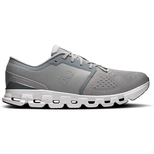 On Cloud X 4 Herren Laufschuhe – Anthrazit – Größe 9 - Vielseitige Trainingsschuhe für kurze Läufe und Fitness. Mit neuem Speedboard-Design für mehr Flexibilität und besserer Dämpfung. Ideal für dynamische Bewegungen und optimalen Grip.