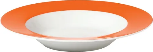 van Well Suppenteller Teller Set, Vario, (6 St), Porzellan, spülmaschinen- und mikrowellengeeignet, Ø 21,5 cm