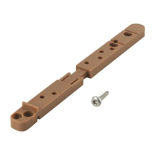 wolfcraft Verbinder-Set für Terrassendielen I 6973000 - Bodenbeläge: 100 Verbinder für verdecktes Verschrauben, schützen Dielen vor Staunässe und Rissbildung, optimal für einen sauberen Terrassenabschluss.